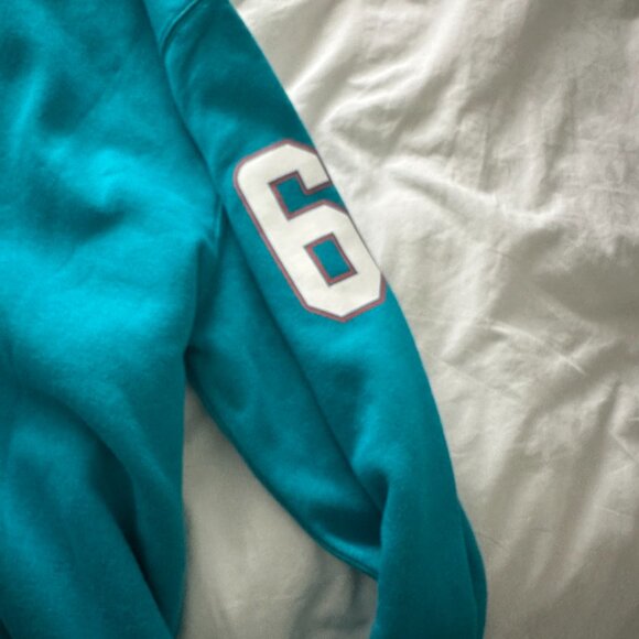 NWOT Miami Dolphins Script Full-Zip Hoodie by Aeropostale - Picture 4 of 5